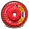 Cgw Abrasives CGW Abrasives 30202 Trimmable Flap Discs with Built in Hub 4-1/2 x 5/8-11 40 Grit Ceramic, PK10 30202 - alternate 1